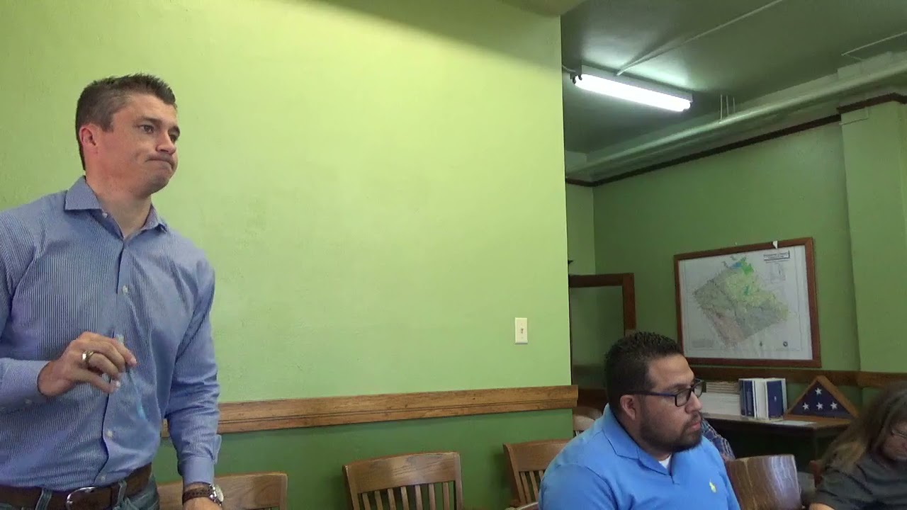 Freestone County COmmissioner's Court 10112021 part 1 - YouTube