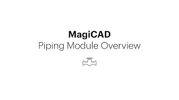 MagiCAD for Revit MEP – Piping Module (Quick Overview)