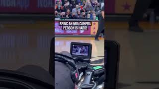 The Amount Of Skill It Takes To Work Cameras During A Nba Game Via Ig