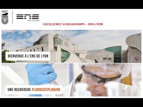 Candidature au Master avec une Bourse d'excellence: ENS de Lyon Sc Economie et Sociale et Sc exacte