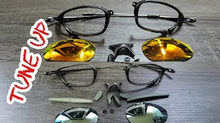 2  pairs Oakley Juliet CARBON repair FULL VIDEO 