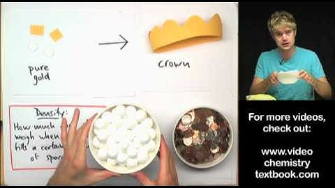 Density: A Story of Archimedes and the Gold Crown