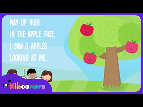 Five Apples In The Apple Tree Lyric Video - The Kiboomers Preschool Songs U0026 Nursery Rhymes