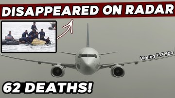 62 DEAD in SEA CRASH! | Crashed into the Sea 4 Minutes after Takeoff | MAYDAY