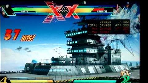 UMvC3 Dante combo w/Vergil Strider assist