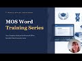 Exam MO-110: Microsoft Word (Microsoft 365 Apps) Exam and Playlist review