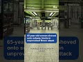 65-year-old woman shoved onto subway tracks in unprovoked Bronx attack | NBC New York
