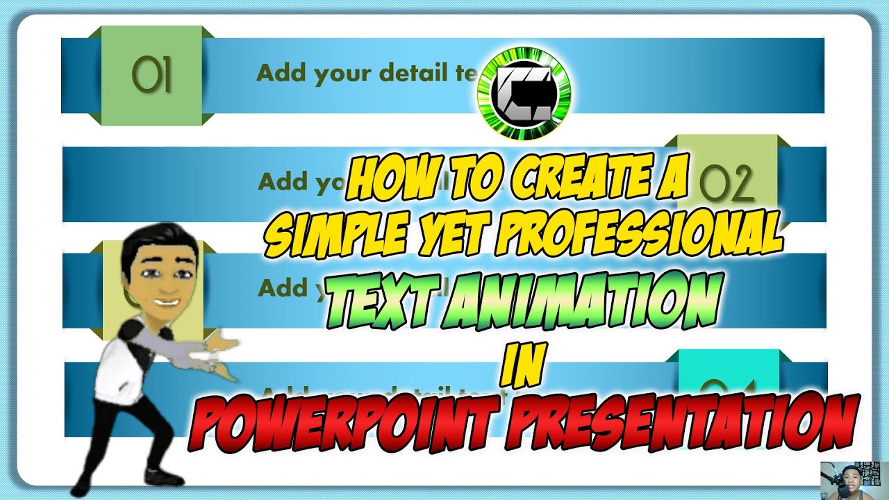 How to Create Simple yet Professional Text Animation in PowerPoint ...