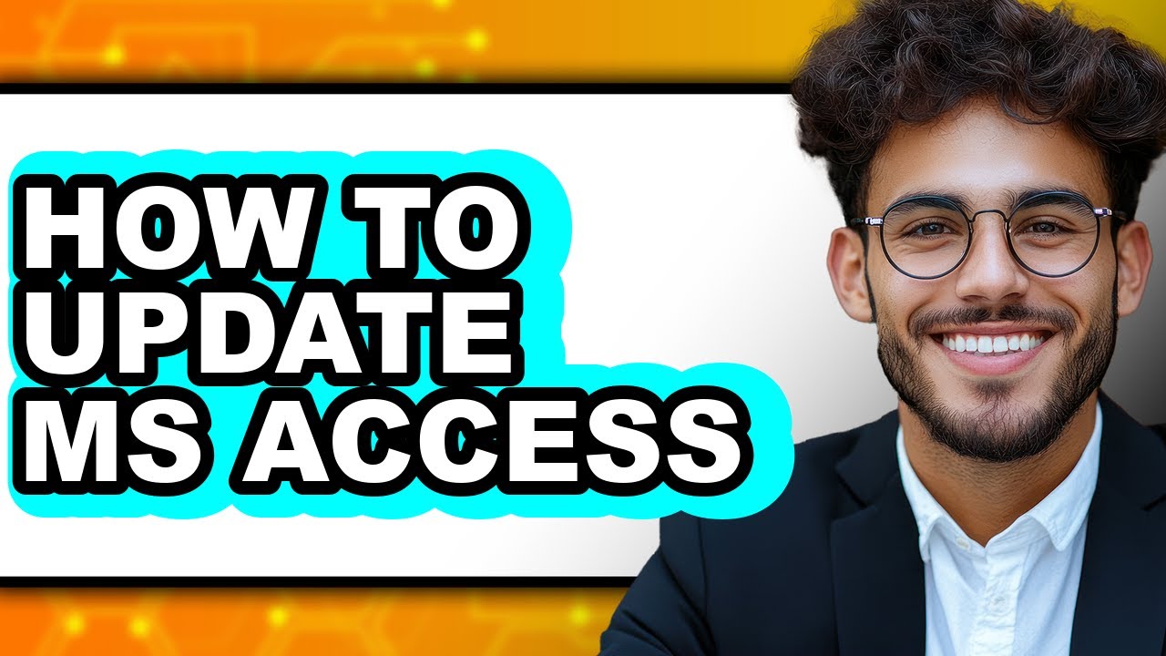 How to Update Ms Access (full Guide) - YouTube