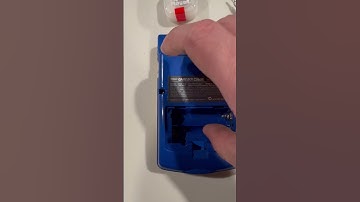 Gameboy color Pokémon edition bad speaker replacement steps #repair #soldering #gameboy #pokemon