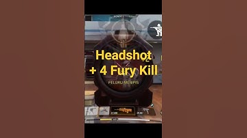FURY KILL + HEADSHOT CODM #codm #callofduty #callofdutymobile #codmobile #cod #shorts