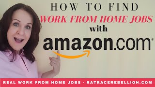 A ratracerebellion.com video tutorial amazon has several different
places where they list their work from home jobs. in this video, we'll
show you they...