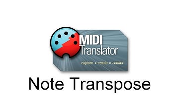 Tutorial: Note Transpose using Bome MIDI Translator Pro