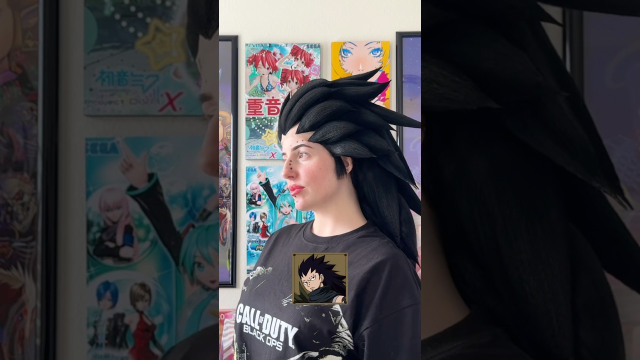Gajeel in real life ? #fairytale #gajeel #cosplay #wigstyling