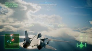 ACE COMBAT 7: SKIES UNKNOWN derribando cazas de nuevo parte 2