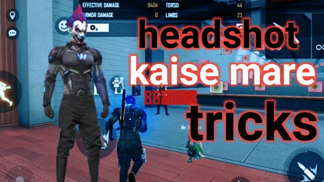headshot kaise mare tricks op game pley roshan nishad YouTube