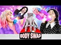 Body SWAP Good Wednesday vs Bad Enid | Pink vs Black