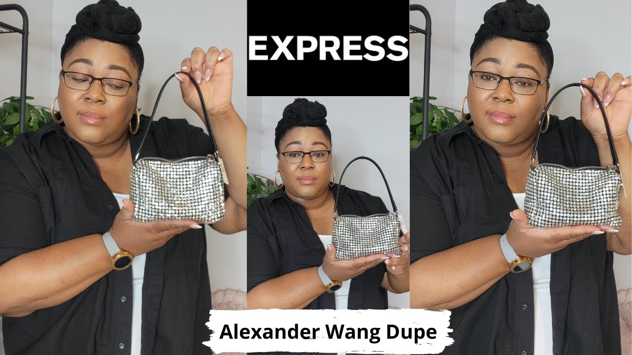 EXPRESS HANDBAG UNBOXING! ALEXANDER WANG DUPE! YouTube
