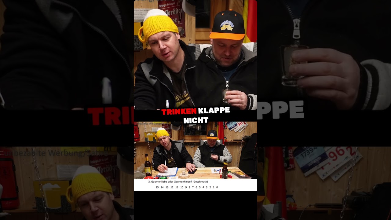 Es brennt… 😳🍺 Das drückt brutal im Kopf 