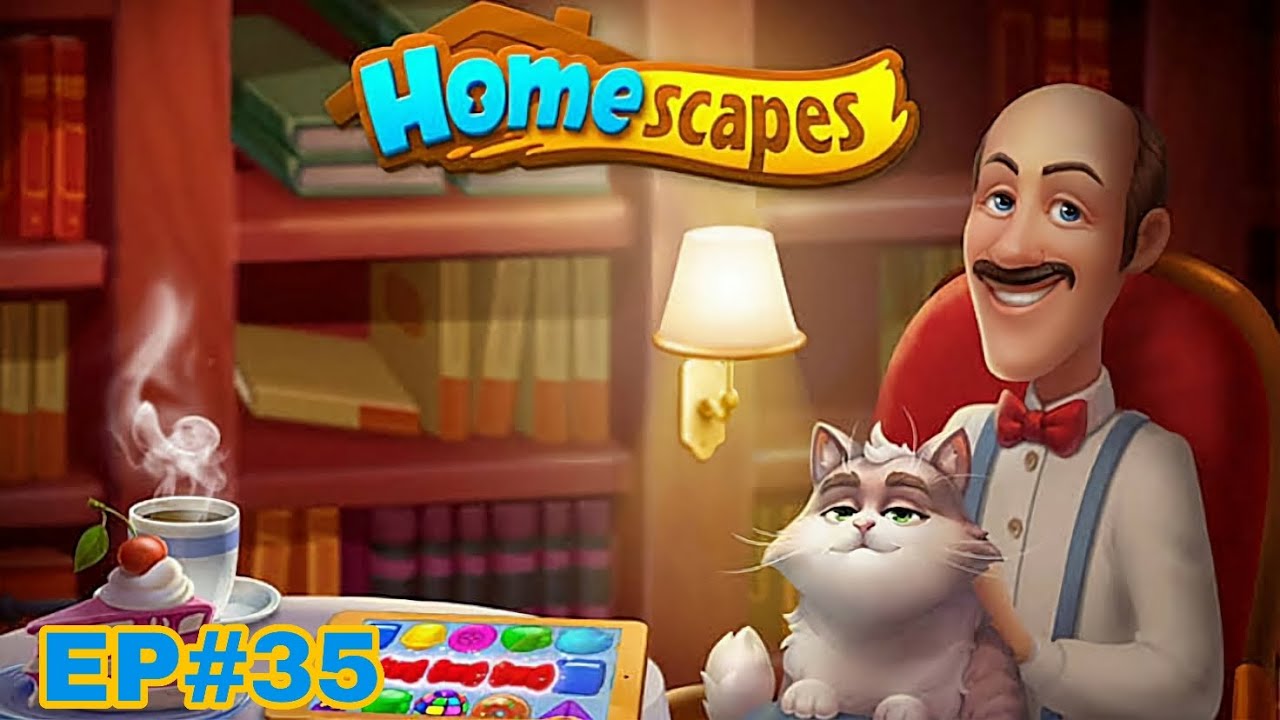 Прохождение игры Homescapes (Android, iOS), эпизод 35. Уровни 358-370 (Гостиная, День 2). (Часть ...