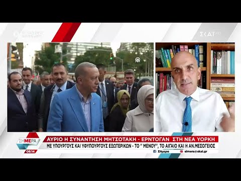 Αύριο η συνάντηση Μητσοτάκη-Ερντογάν στη Νέα Υόρκη: Το "μενού", το Αιγαίο και η Αν. Μεσόγειος