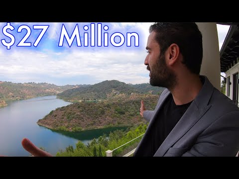 INSANE Bel Air Mega MANSION TOUR with Panoramic lake views