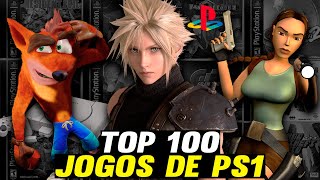 TOP 100 Melhores Jogos de PS1 🏆 ATUALIZADO 2023 ( TOP 100 BEST PLAYSTATION 1 GAMES )