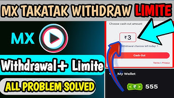MX Takatak Withdrawal Problem MX Takatak Withdrawal Update MX Takatak New Update MX Takatak Refer
