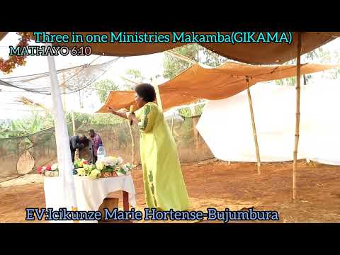 Mhudumu Wa Neno EV ICIKUNZEMARIE HORTENSE Wa BUJUMBURA Akihubiri Hapa GIKAMA NYAKAZI July 26 2025