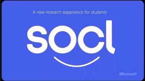 Microsoft So.cl Intro Movie - New Social Networking Site