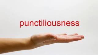 Celebrity How to Pronounce punctiliousness - American English Net Worth