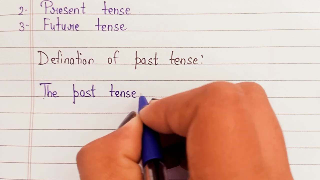 Что такое время глагола? || Определение прошедшего времени в английском языке