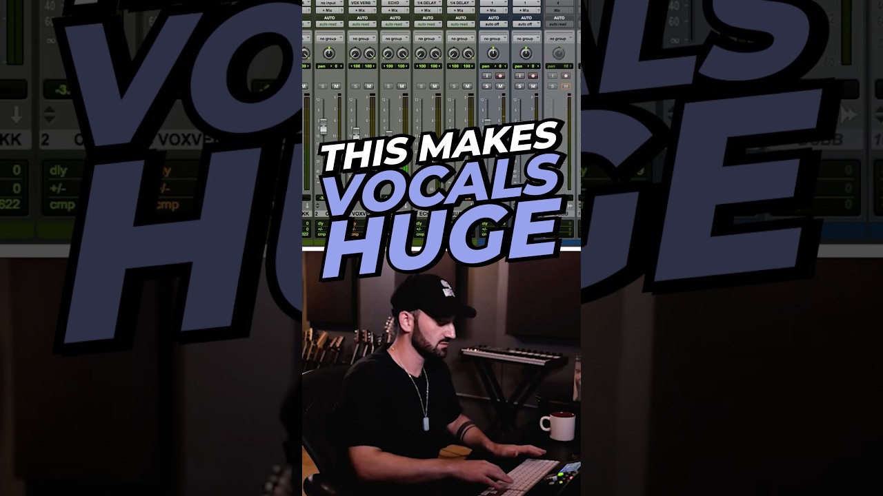 Setting up multiple FX sends for HUGE vocals 🎤