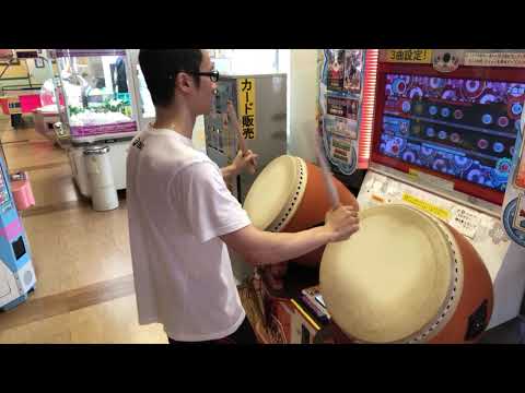 【太鼓の達人 ブルーver.】らんぶる乱舞（裏） でたらめダブルプレイ　双打