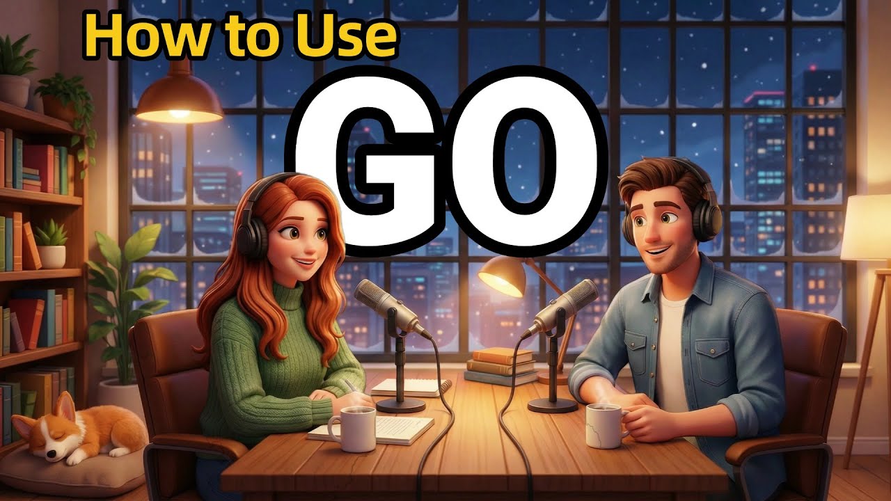 How to Use "GO" in Everyday English | English Conversation Practice | English Podcast