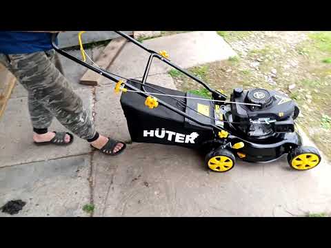 Обзор на газонокосилку Huter GLM 3,5 T
