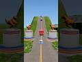 beamNG Drive Crashes - ups & down bollard crashes part 474 #beamngdrive #youtubeshorts #shorts