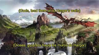 Rhapsody - Sacred Power Of Raging Winds (Lyrics &amp; Sub. Español)