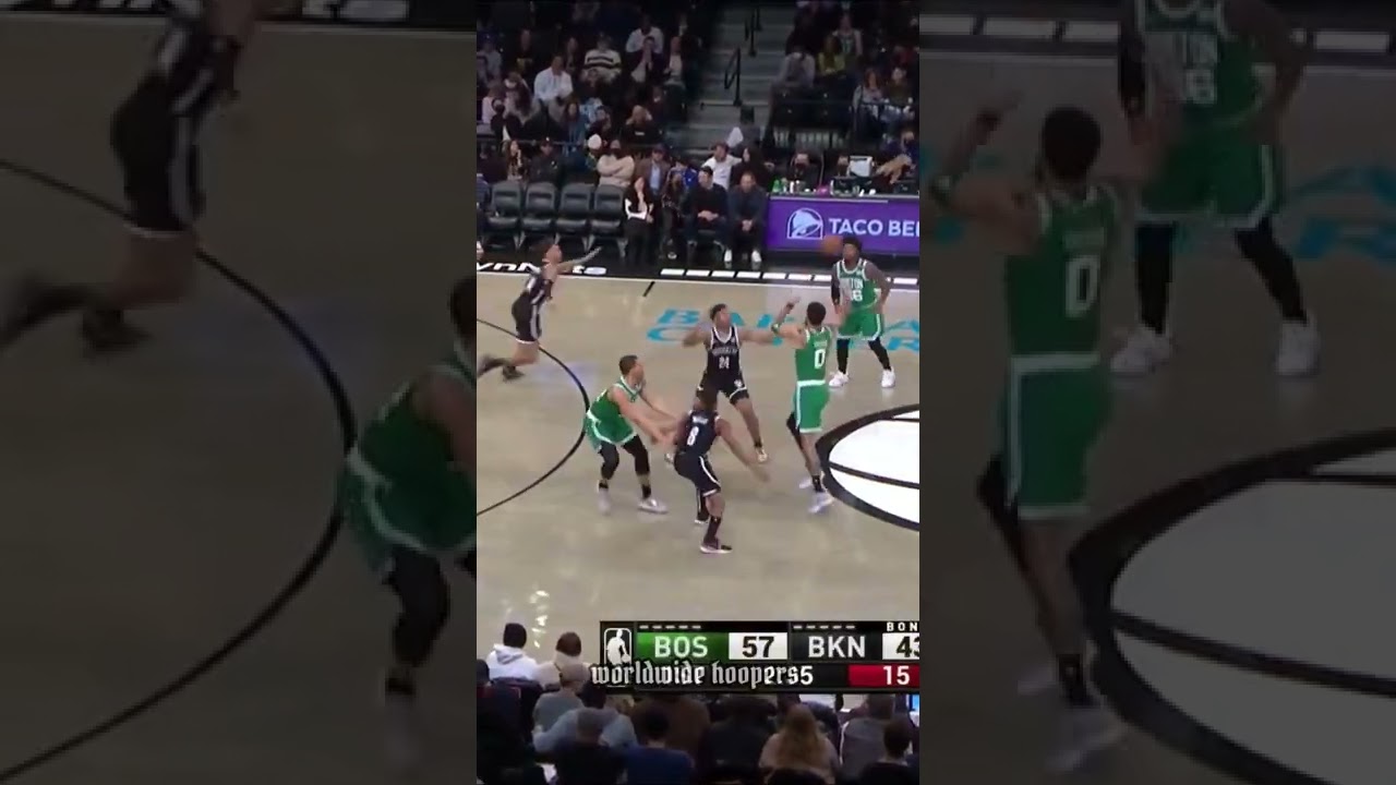 Tatum With Smart Give & Go to SWEET POSTER! 🔥