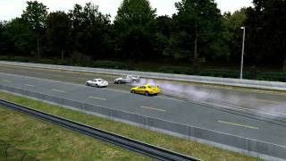 Toyota Supra great save! (rFactor)