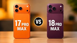 iPhone 17 Pro Max vs iPhone 18 Pro Max – Biggest Upgrades Revealed! 😱