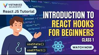 React JS Tutorial – Introduction to React Hooks for Beginners | Class 1