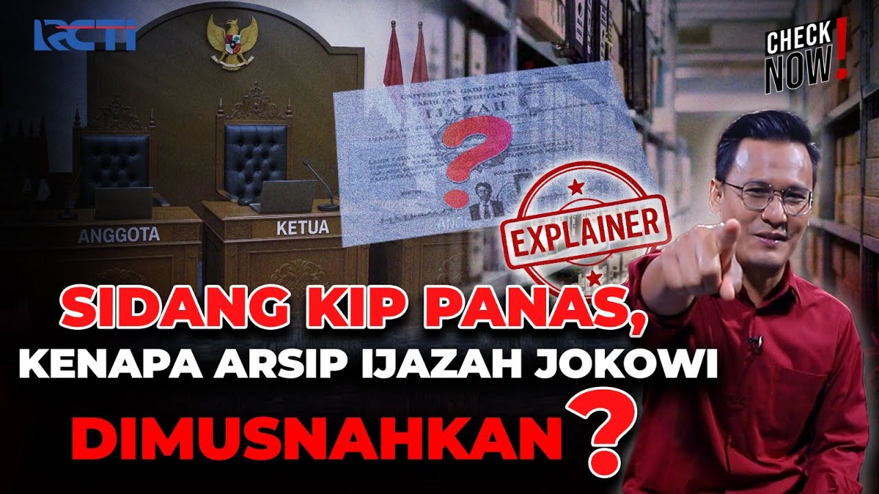 Sidang KIP Bongkar Arsip Ijazah Jokowi, Kenapa Dimusnahkan ? | Check Now !!