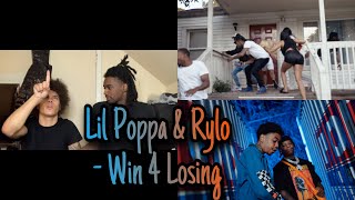 Lil Poppa - WIN 4 LOSING feat. Rylo Rodriguez (Official Music video) REACTIONN!!!