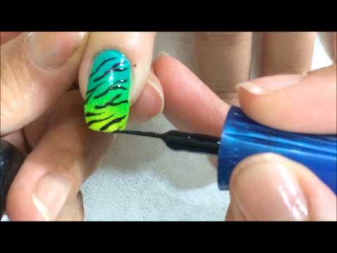 UÑAS PINTADAS DE COLORES FOSFORESCENTES | SOLO LOVE ALIN***