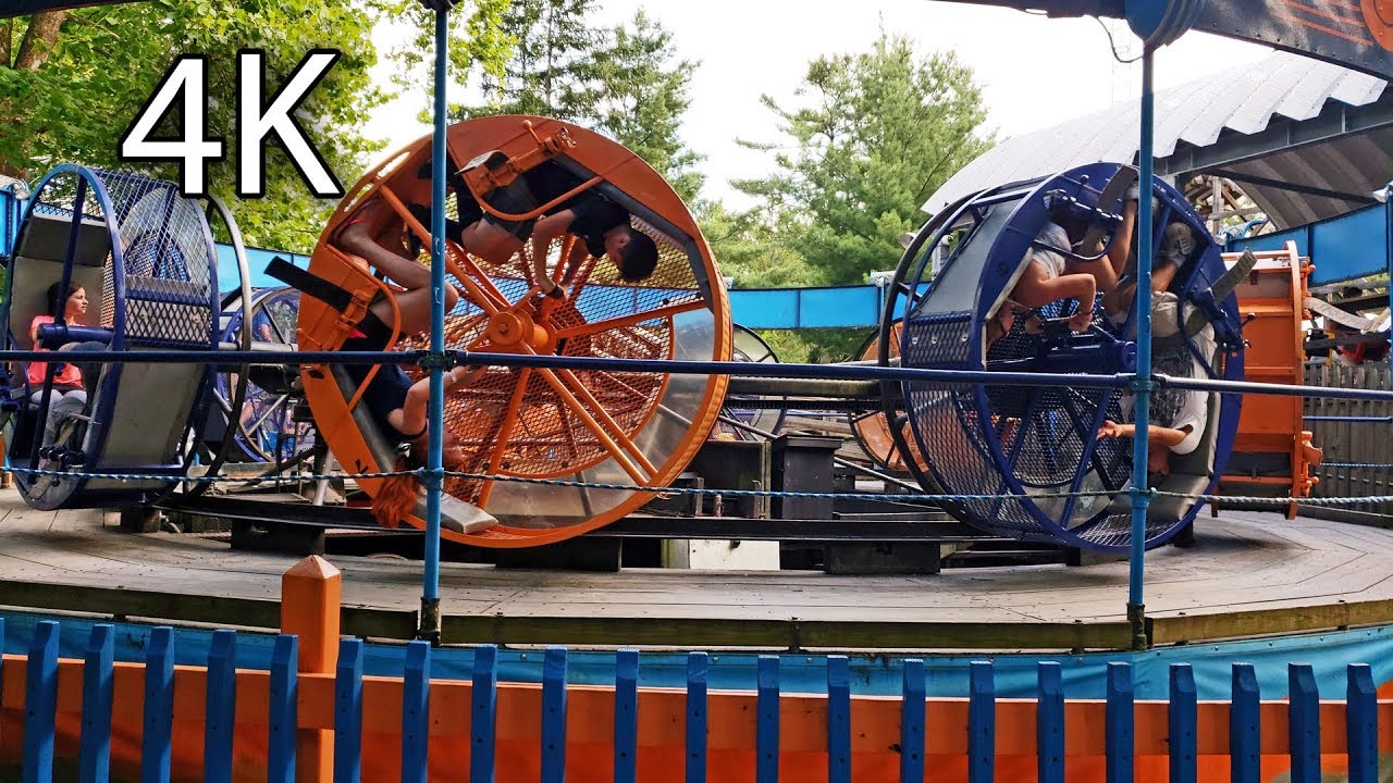 Looper offride 4K Knoebels Amusement Park YouTube