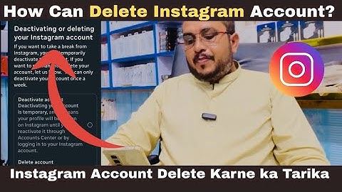 How to Delete Instagram Account Permanently | Step-by-Step Guide 2025