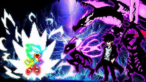 Sonic Chaos V4 JVL OP (all form) VS Sung Jinwoo OP (Solo Leveling) in Jump Force Mugen