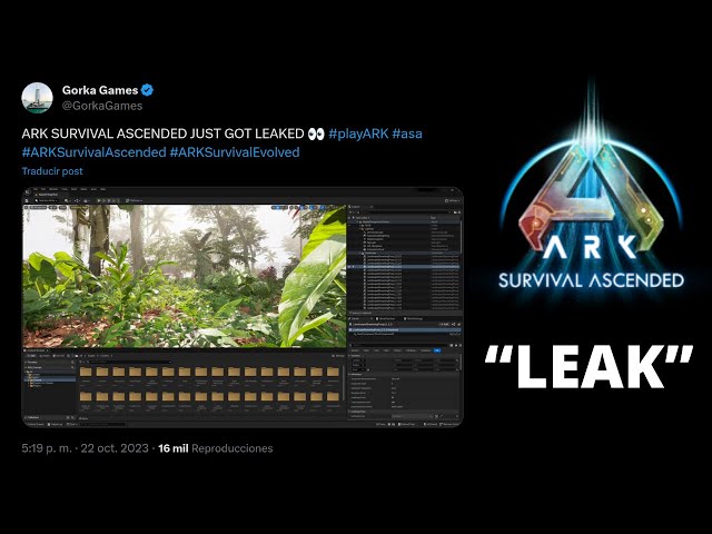 Ark 2 official gameplay trailer (leaked) : playark