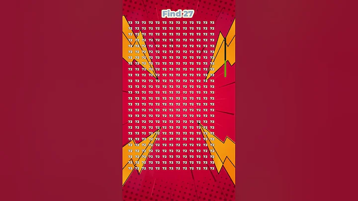 Can you find 27? #puzzle #brainteaser #numberchallenge #shorts